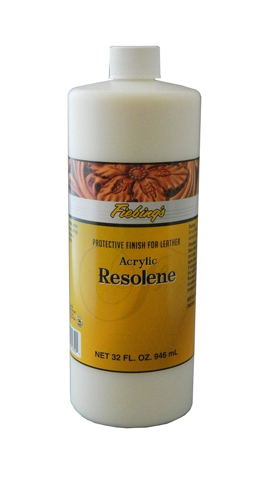 Fiebing's Resolene Finish - Neutral - 32OZ Protective top Finish for Leather