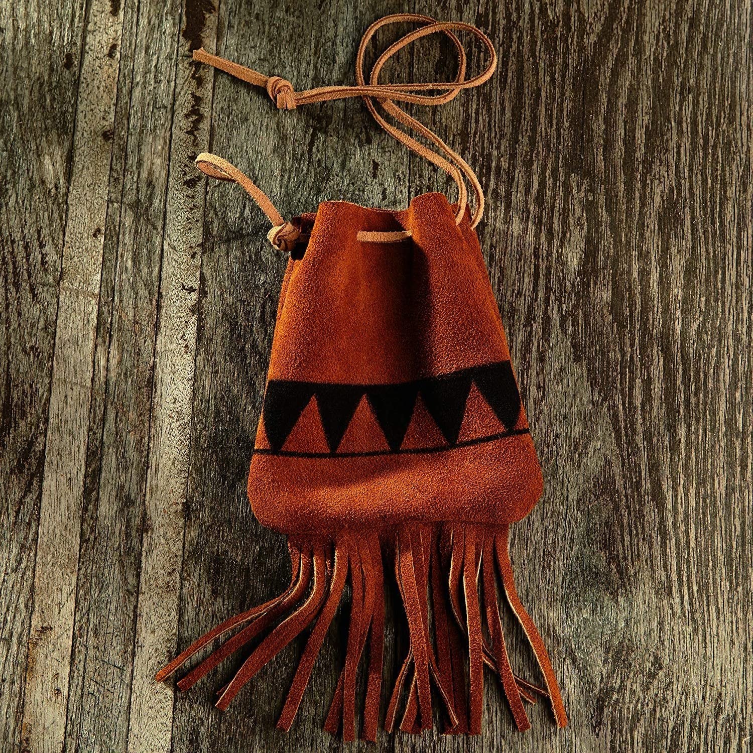 Natural Leather Suede Leather, 2-4 oz (.8-1.6mm) Medium Brown 8.5"x11" Pre Cut Cowhide Full Grain Leather Secondary image