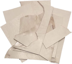 Two Pounds Veg Tan Leather Scrap, 2 lbs Vegetable Tanned Scrap Leather Pieces for Crafting, Heavy Weight Thick 8-9 oz Mixed with 6-7 oz and 7-8 oz Veg-Tan Tooling Leather Remnants,