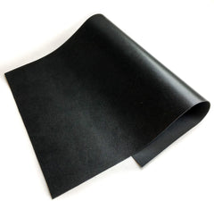 Real Genuine Black Calf Hide Leather: 4-6 oz. (1.8-2.4mm)Thickness Weight Leather Cow Hide Black Leather Sheets for Crafting and Cricut Maker Supplies