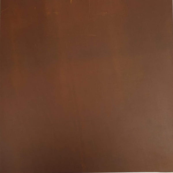 Brown Tooling Leather Square 5-6 oz. (2.0-2.4mm) Thickness Size 12"x48" Cowhide Leather for Crafts Tooling Sewing Hobby Workshop Crafting