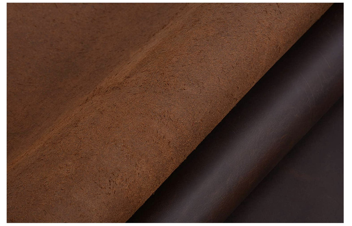Import Tooling Full Grain Cowhide Leather 5/6 oz (2mm) Medium BROWN