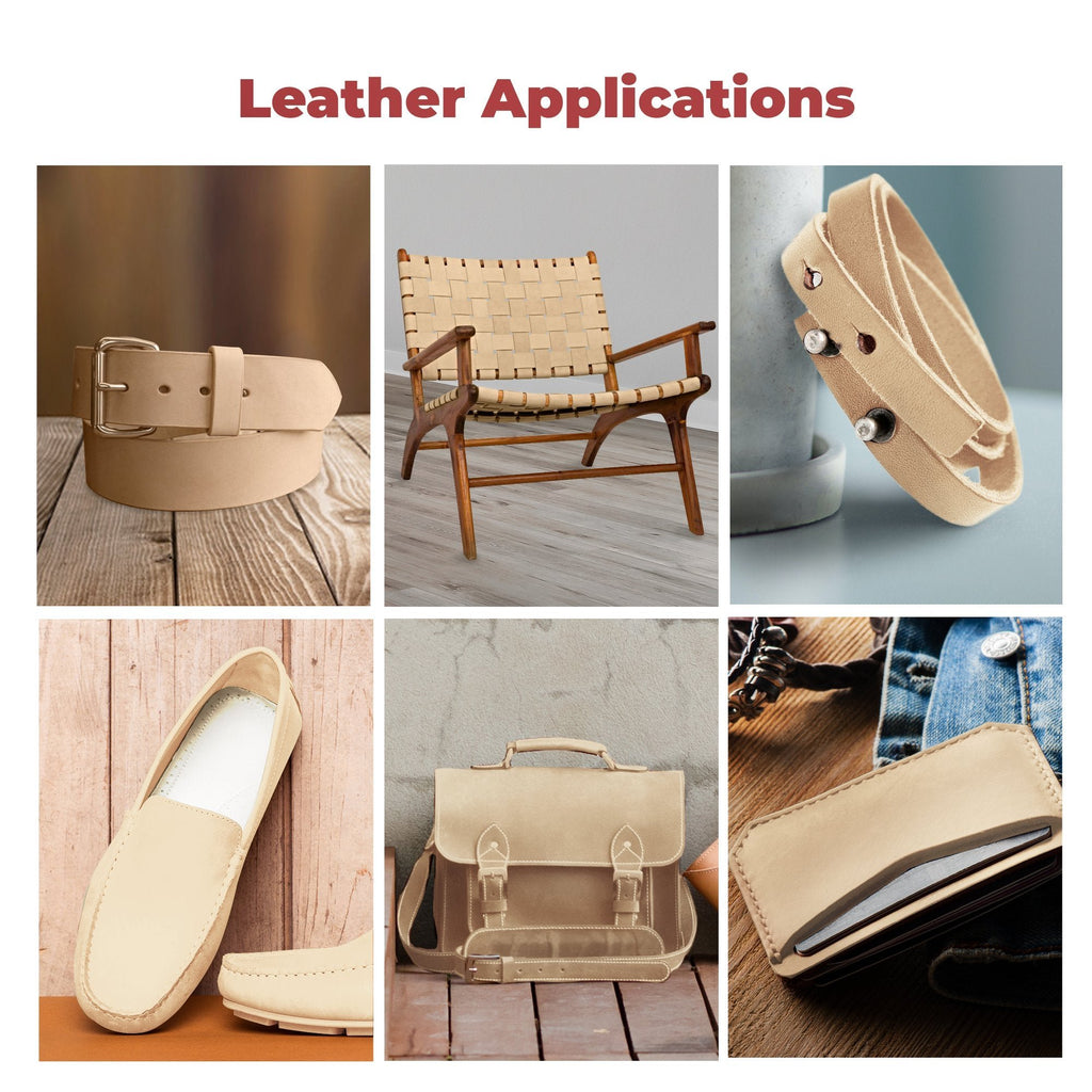 9-10 oz. (3.6-4 mm) ELW Vegetable Tanned Cowhide Full Grain Import Tooling Leather Belt Blanks, Straps/Strip 50" to 94" Lengths