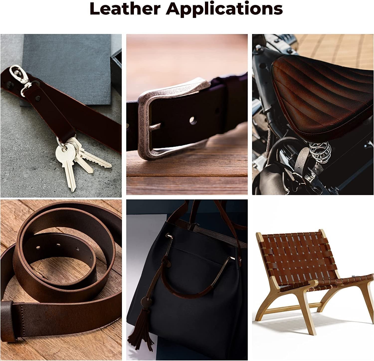 European Leather Work 8-9 oz. (3.2-3.6mm) 40" Vegetable Tanned Leather Belt Blanks Full Grain Cowhide Leather Belt Straps/Strips for Tooling, Carving, Engraving, Molding, DIY