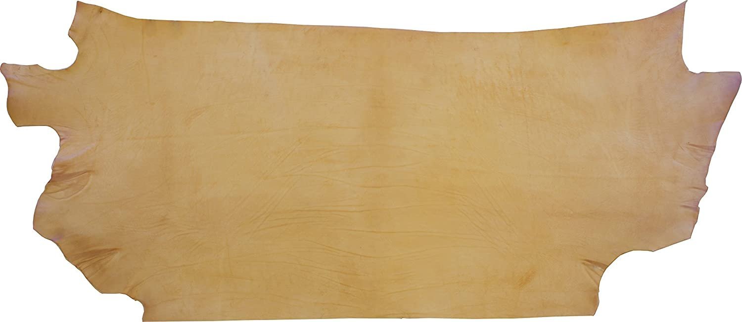 European Leather Works Full Grain 8-9 oz. (3-3.6mm) Veg Tan Double Shoulder Cowhide Various Sizes