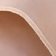 Veg-Tanned Cowhide Leather Piece for Tooling Crafting Hobby Workshop Medium Weight (3.5 to 4.0 mm) Pre-Cut (5.1"x8.3")