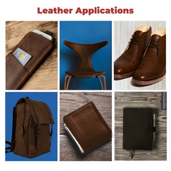 ELW 5-6 oz (2-2.4mm) Thickness Scraps | Bourbon Brown | Sizes:1-30 LBS | Cowhide Full Grain Leather Calf Hide Full Grain Oil Finished Leather Tooling, Holsters, Knife Sheath, Carving, Embossing, Stamping