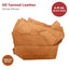 ELW Leather Scraps | Size: 1-100 LB | Genuine Cowhide Leather Remnants for Crafting, Ideal for DIY Leatherworking Projects Tooling, Holsters, Carving, Embossing, Stamping
