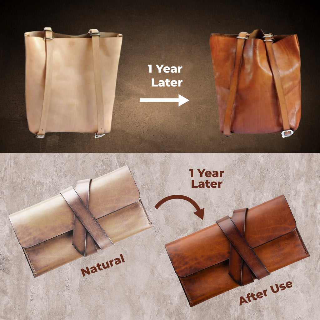 ELW Full Grain Cowhide Leather 4-5 oz [1.6-2mm] Thickness in Pre-Cut - AB Grade Hide Vegetable Tanned Leather Using for Tooling, Carving, Molding, Dyeing Material for Craft, Hobby, Workshop