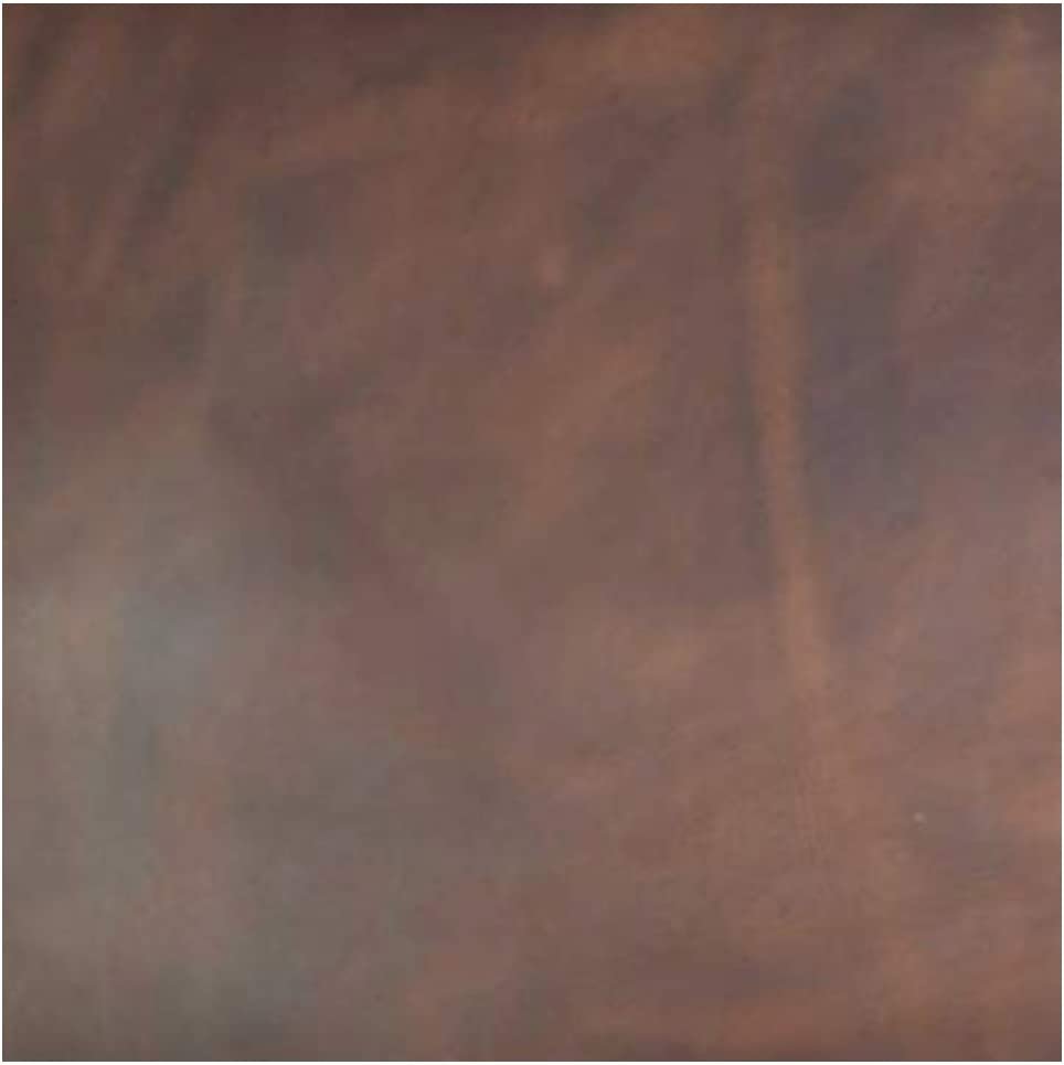 ELW Leather Square for Crafting, Tooling, Repair Projects BB (12" x 12") 4/5 OZ (1.6/1.8 mm) Natural Full Grain Leather Crafts/Tooling/Hobby Workshop | Quality Leather Guaranteed | Bourbon Brown Main image