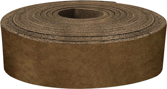 ELW 9-10 oz (3.6-4mm) Latigo Leather Belt Grade Straps & Strips | Size: 8"x60" (20.32 x 152cm) | Forest Green | Full Grain Cowhide, Heavy Duty Holsters, Sheathes, Saddle, Guitar Straps, DIY Crafts