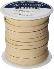 Realeather Deerskin Leather Lace | Size 1/8" x 50' (3.2mm x 15.24m) | 2/3 oz Thickness (.8-1.2mm)