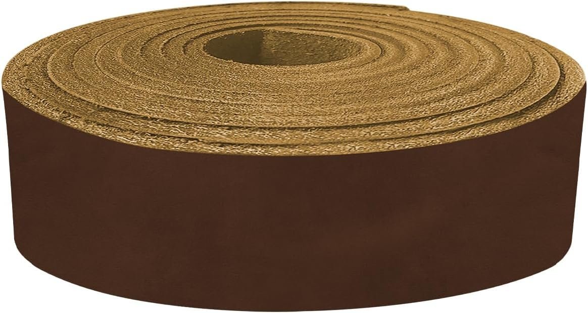 ELW Cowhide 9-10 oz. (3-4mm) Leather Blank Belts 40" Long Full Grain Cowhide Crazy Horse Leather Strap Tooling, Engraving, Knife Sheath Secondary image