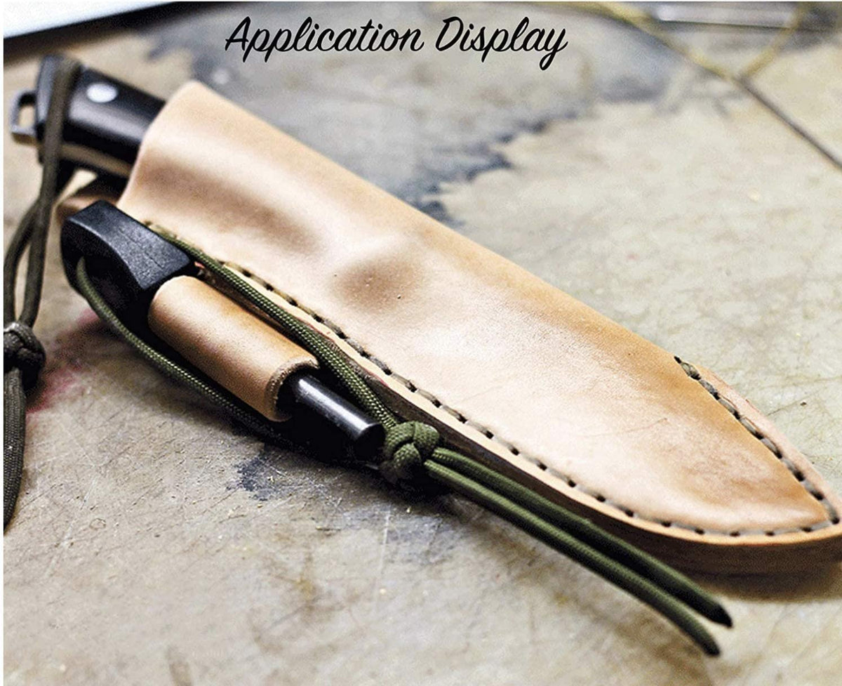 ELW Veg Tanned Leather Shoulder 2/3 oz. (.8-1.2mm) Light Weight 100% Natural Full Grain Leather Tooling Craft Lining Repair Projects Various Sizes: