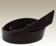 ELW Latigo Leather Strips 9-10oz (3.6-4mm) Thickness and 84" Long in Multiple Widths & Colors