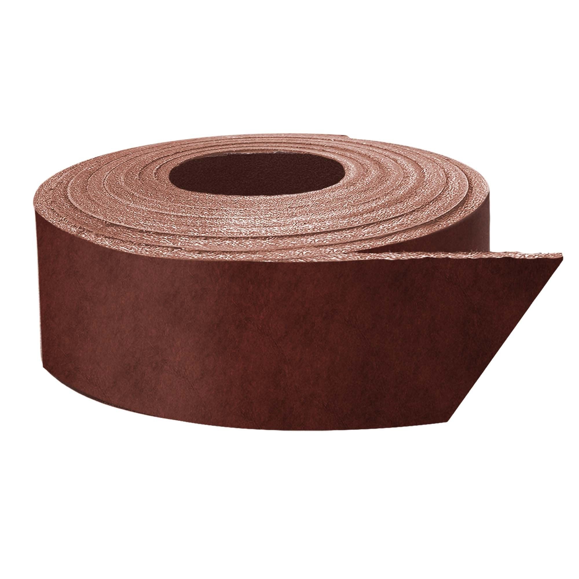 ELW Vegetable Tanned Leather 8-10 oz (3.2-4mm) 84" Length Straps, Belts, Strips Full Grain Veg Tan Tooling Leather Cowhide Heavy Craftsmen Grade AB for DIY, Tooling, Carving Secondary image