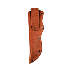 ELW Full Grain Leather Mora Knife Sheath with Belt Loop - Protect Fixed Blade Knives for Outdoor Hunting, Bushcraft Camping, Hiking, BBQ, & Outdoor Activities