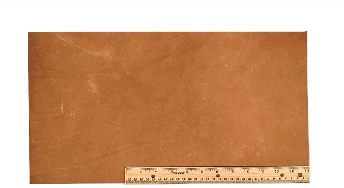 ELW Suede 2-5 oz (1.6-2mm) Lace Leather Light Brown Cowhide 10" X 18"