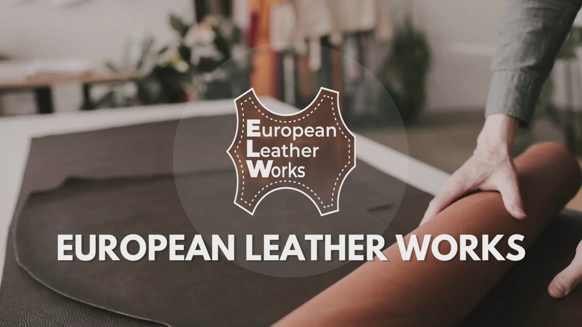 ELW Leather Scraps | Size: 1-100 LB | Genuine Cowhide Leather Remnants for Crafting, Ideal for DIY Leatherworking Projects Tooling, Holsters, Carving, Embossing, Stamping