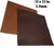 Brown Tooling Leather Square 2.0mm Thick Cow Hide Leather Crafts Tooling Sewing Hobby Workshop Crafting (Brown - Crazy Horse, 12"x48") - elwshop.com