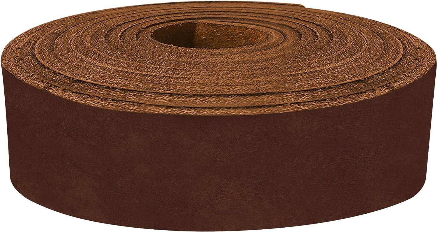 Latigo Leather 9-10 oz (3.6-4mm) Straps Belt Grade Quality (50" Lengths)