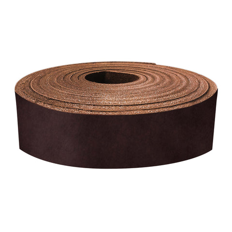 ELW Vegetable Tanned Leather 8-10 oz (3.2-4mm) 94" Length Straps, Belts, Strips Full Grain Veg Tan Tooling Leather Cowhide Heavy Craftsmen Grade AB for DIY, Tooling, Carving