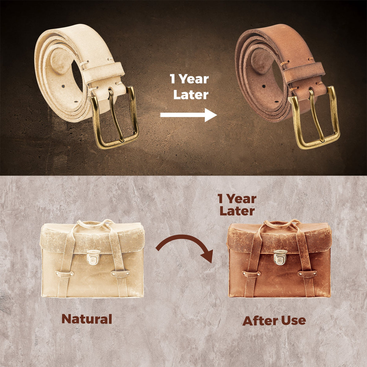 ELW Leather Blank Belt - 11-12 oz. (4.4-5 mm) to 13-15 oz. (5.2-6 mm) Thickness - Cowhide Vegetable Tanned - Full Grain Strip, Strap - Ideal for DIY Belts for Tooling, Crafting & Stamping