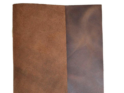ELW Import Tooling Leather 5/6 oz (2mm)  Full Grain 100% Cowhide PreCut Sizes 6" to 48" - Medium BROWN - elwshop.com